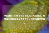 玖伍社区，玖伍社区货源主站，九五社区，城市绿洲与居民幸福港湾亿乐社区低价自营货源站